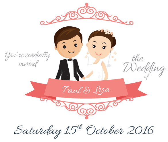 Paul and Lisa Save The Date